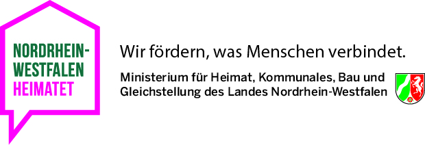 Förderlogo Heimatscheck des Landes NRW